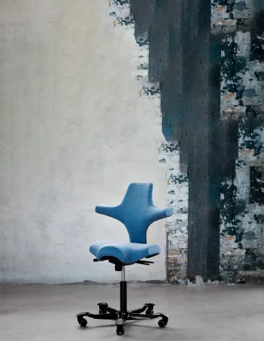 Крісло HAG CAPISCO 8107 ALL BLACK, ергономічне - купити Київ, Дніпро, Одеса, Львів, Харків