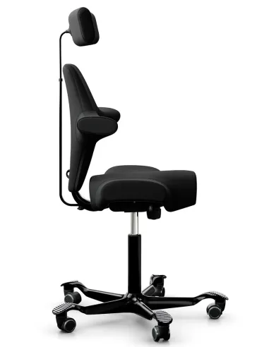 Крісло HAG CAPISCO 8107 ALL BLACK, ергономічне - купити Київ, Дніпро, Одеса, Львів, Харків