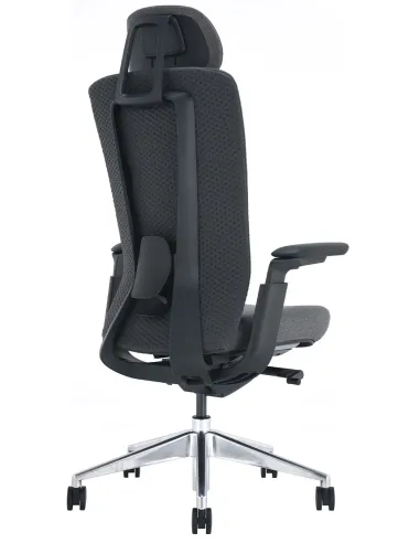 Кресло KRESLALUX NEZA BLACK/GREY - купить Киев, Днепр, Одесса, Львов, Харьков