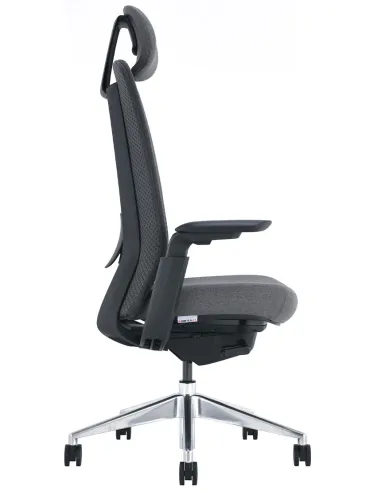 Кресло KRESLALUX NEZA BLACK/GREY - купить Киев, Днепр, Одесса, Львов, Харьков