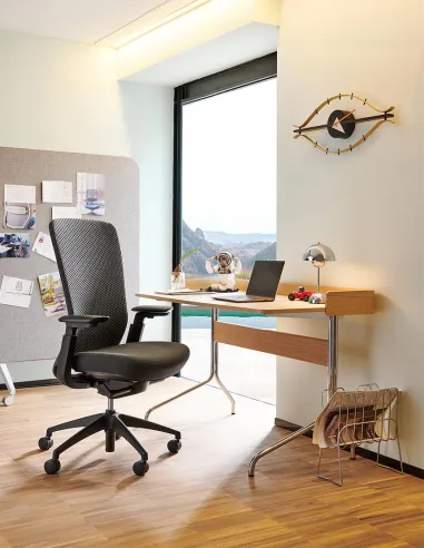 Кресло KRESLALUX NEZA BLACK/GREY - купить Киев, Днепр, Одесса, Львов, Харьков