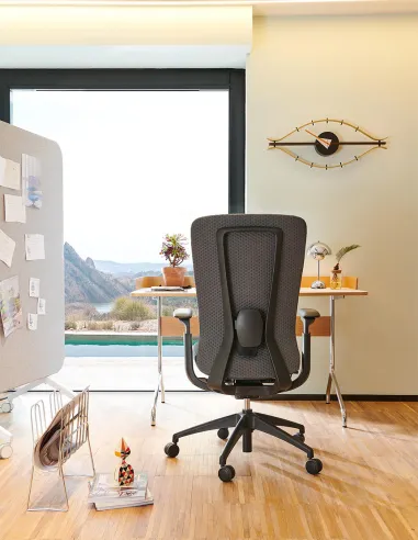 Крісло KRESLALUX NEZA BLACK/GRE - купити Київ, Дніпро, Одеса, Львів, Харків