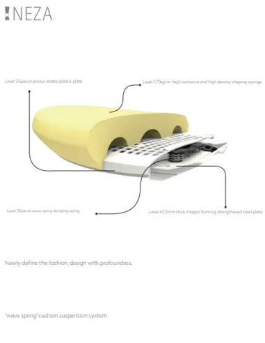 Кресло KRESLALUX NEZA BLACK/GREY - купить Киев, Днепр, Одесса, Львов, Харьков