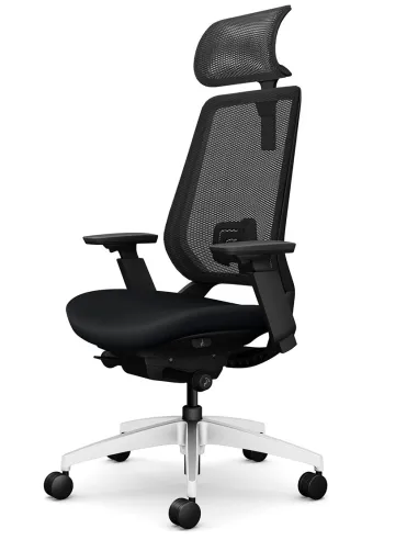 Крісло OKAMURA ABILIS CB BLACK для оператора - купити Київ, Дніпро, Одеса, Львів, Харків