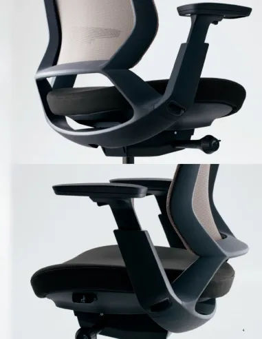 Крісло OKAMURA ABILIS CB MEDIUM BLUE для оператора - купити  Київ, Дніпро. Одеса, Львів, Харків