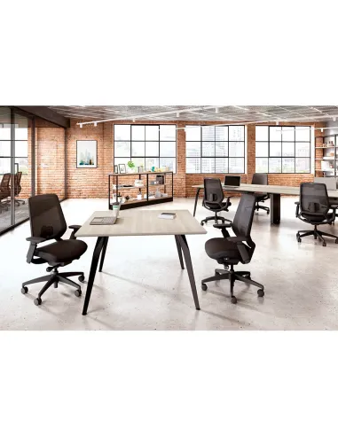 Крісло OKAMURA ABILIS CB MEDIUM BLUE для оператора - купити  Київ, Дніпро. Одеса, Львів, Харків