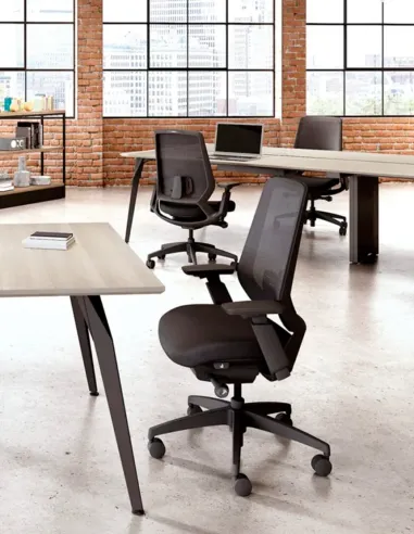 Кресло OKAMURA ABILIS CB LIME GREEN для оператора - купить Киев, Днепр, Одесса, Львов, Харьков