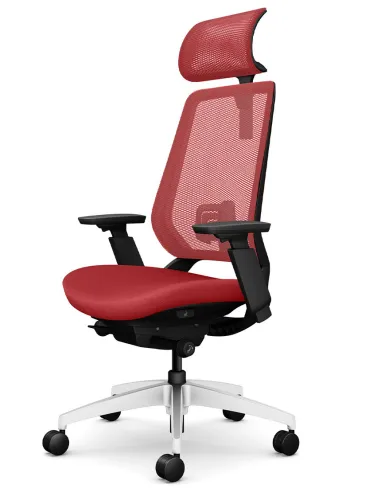 Крісло OKAMURA ABILIS CB RED для оператора - купити Київ, Дніпро, Одеса, Львів, Харків