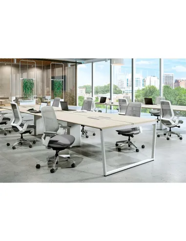 Крісло OKAMURA ABILIS FB LIGHT GREY для оператора - купити Київ, Дніпро, Одеса, Львів, Харків