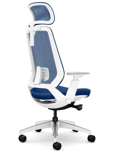 Крісло OKAMURA ABILIS FB MEDIUM BLUE для оператора - купити Київ, Дніпро, Одеса, Львів, Харків