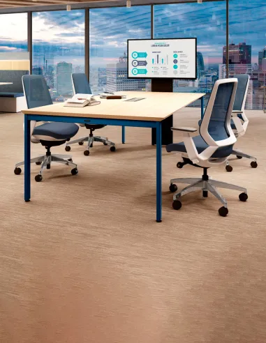 Крісло OKAMURA ABILIS FB MEDIUM BLUE для оператора - купити Київ, Дніпро, Одеса, Львів, Харків