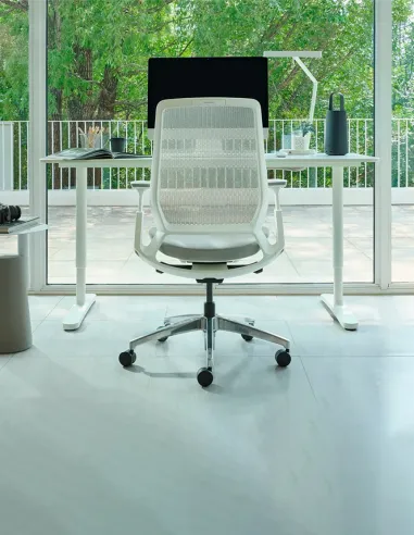 Кресло OKAMURA ABILIS FB LIME GREEN для оператора - купить Киев, Днепр, Одесса, Львов, Харьков