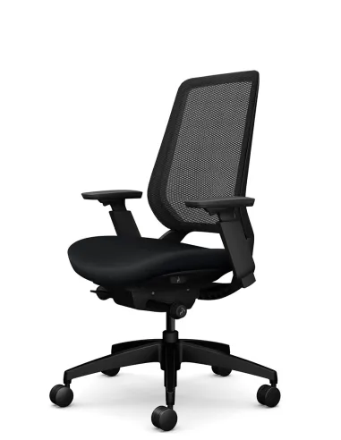 Крісло OKAMURA ABILIS CF ALL BLACK для оператора - купити Київ, Дніпро, Одеса, Львів, Харків