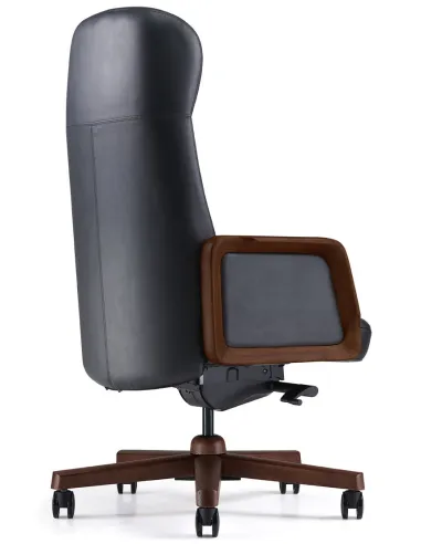 Кресло KRESLALUX A2560 BLACK для руководителя, кожаное - купить Киев, Днепр, Одесса, Львов, Харьков