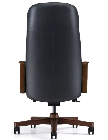 Кресло KRESLALUX A2560 BLACK для руководителя, кожаное - купить Киев, Днепр, Одесса, Львов, Харьков