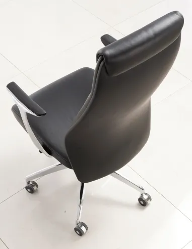 Крісло KRESLALUX 9184 BLACK для керівника, шкіряне - купити Київ, Львів, Одеса, Дніпро, Харків