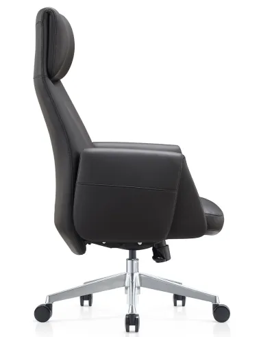 Кресло KRESLALUX A2065 BLACK для руководителя, кожаное - купить Киев, Днепр, Одесса, Львов, Харьков