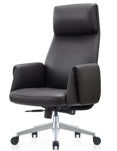 Кресло KRESLALUX A2065 BLACK для руководителя, кожаное - купить Киев, Днепр, Одесса, Львов, Харьков