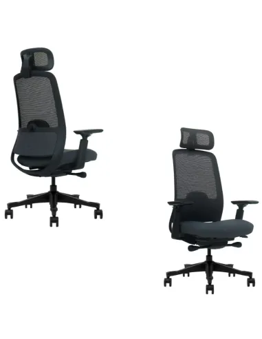 Кресло KRESLALUX V3-BH BLACK, эргономичное - купить Киев, Днепр, Одесса, Львов, Харьков