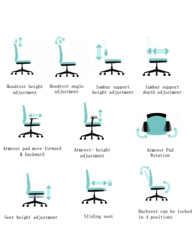 Кресло KRESLALUX V3-GH WHITE, эргономичное - купить Киев, Днепр, Одесса, Львов, Харьков