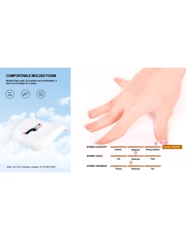 Кресло KRESLALUX V3-GH GREY, эргономичное - купить Киев, Днепр, Одесса, Львов, Харьков