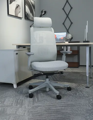 Кресло KRESLALUX V3-GH DARK GREY, эргономичное - купить Киев, Днепр, Одесса, Львов, Харьков