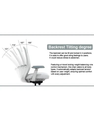 Кресло KRESLALUX V3-GH DARK GREY, эргономичное - купить Киев, Днепр, Одесса, Львов, Харьков