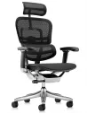Крісло ERGOHUMAN LUXURY SE (EHSE-AB-HAM-5D-ST-D, сітка W945-01Black), ергономічне