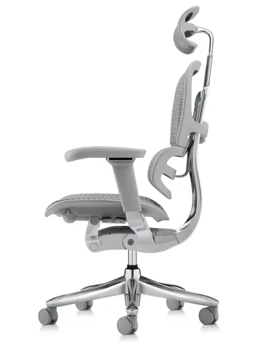 Крісло ERGOHUMAN LUXURY SE (EHSE-AG-HAM-5D-ST-D, сітка W945-24 White), ергономічне - купити Київ, Дніпро, Одеса, Львів, Харків