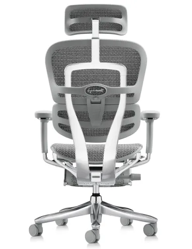 Кресло ERGOHUMAN LUXURY SE (EHSE-AB-HAM-5D-ST-D, сетка W945-24 White), эргономичное - купить Киев, Днепр, Одесса, Львов, Харьков