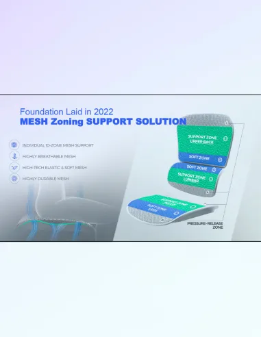 Кресло ERGOHUMAN LUXURY SE (EHSE-AB-HAM-5D-ST-D, сетка W945-01Black), эргономичное - купить Киев, Днепр, Одесса, Львов, Харьков