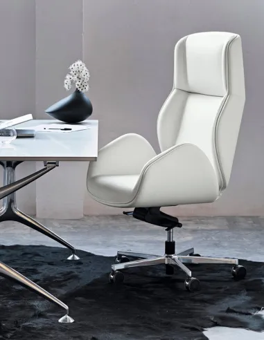 Кресло VAGHI SUONI для руководителя, кожаное - купить Киев, Днепр, Одесса, Львов, Харьков