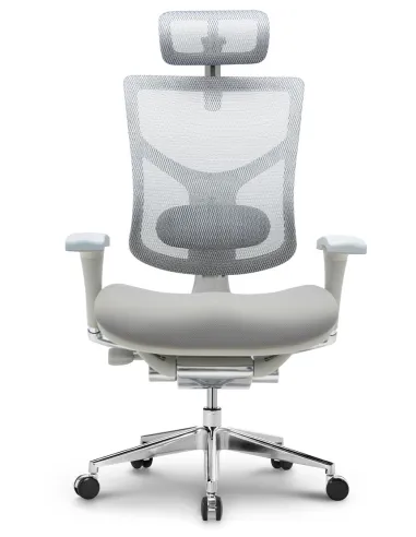 Кресло HOOKAY STAR 2 GREY (HST2MF01-NG) эргономичное, с тканевым сиденьем - купить Киев, Днепр, Одесса, Львов, Харьков