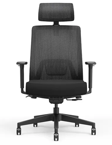 Крісло KRESLALUX TANIT ALL BLACK, ергономічне - купити Київ, Дніпро, Одеса, Львів, Харків