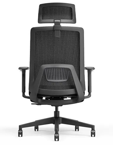 Кресло KRESLALUX TANIT ALL BLACK, эргономичное - купить Киев, Днепр, Одесса, Львов, Харьков