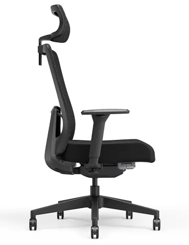 Крісло KRESLALUX TANIT ALL BLACK, ергономічне - купити Київ, Дніпро, Одеса, Львів, Харків