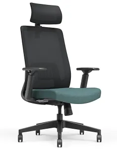 Крісло KRESLALUX TANIT DARK GREY and BLUE, ергономічне - купити Київ, Дніпро, Львів, Харків, Одеса