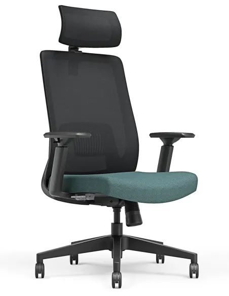 Крісло KRESLALUX TANIT DARK GREY and BLUE, ергономічне - купити Київ, Дніпро, Львів, Харків, Одеса