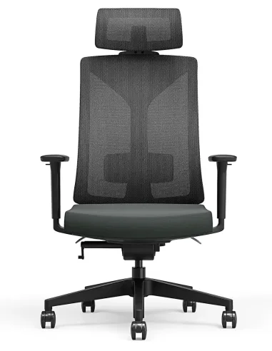 Кресло KRESLALUX PRIMER-A DARK GREY, эргономичное - купить Киев, Днепр, Одесса, Львов, Харьков