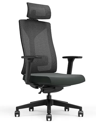 Крісло KRESLALUX PRIMER-A DARK GREY, ергономічне - купити Київ, Дніпро, Одеса, Львів, Харків