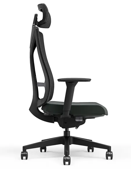 Кресло KRESLALUX PRIMER-A DARK GREY, эргономичное - купить Киев, Днепр, Одесса, Львов, Харьков