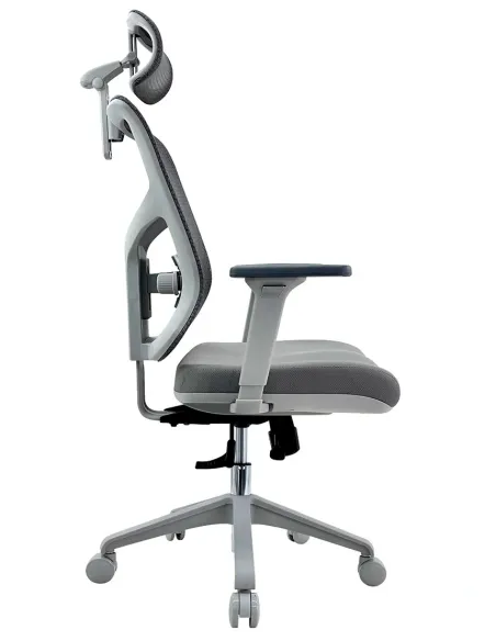 Крісло HOOKAY STAR 2 GREY (STE2-MF01-NG) для оператора, ергономічне - купити Київ, Дніпро, Одеса, Львів, Харків