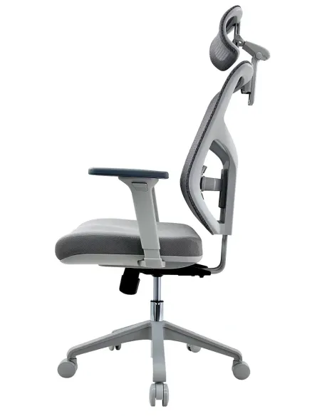 Крісло HOOKAY STAR 2 GREY (STE2-MF01-NG) для оператора, ергономічне - купити Київ, Дніпро, Одеса, Львів, Харків