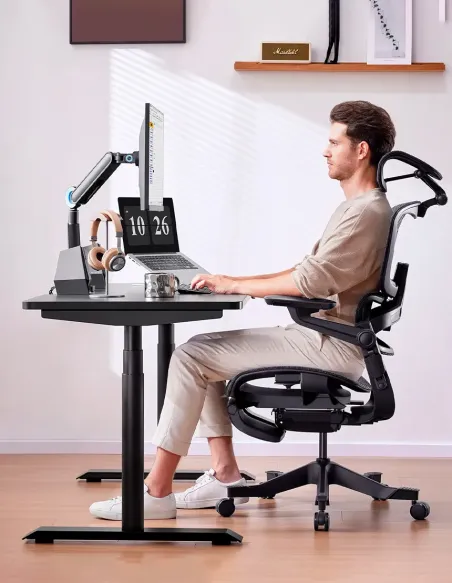 КРЕСЛО HINOMI H1 PRO V2 BLACK, эргономичное - купить Киев, Днепр, Одесса, Львов, Харьков