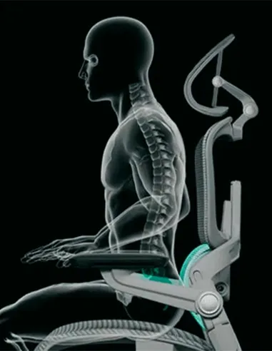 КРІСЛО HINOMI H1 PRO V2 BLACK, ергономічне - купити Київ, Дніпро, Одеса, Львів, Харків