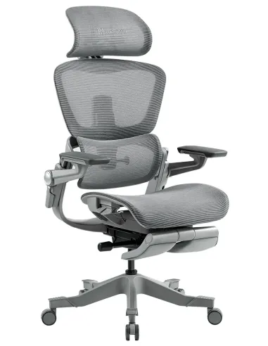 КРіСЛО HINOMI H1 PRO V2 GREY, ергономічне - купити Київ, Дніпро, Одеса, Львів, Харків