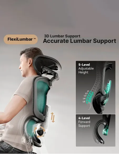 КРЕСЛО HINOMI H1 PRO V2 GREY, эргономичное - купить Киев, Днепр, Одесса, Львов, Харьков