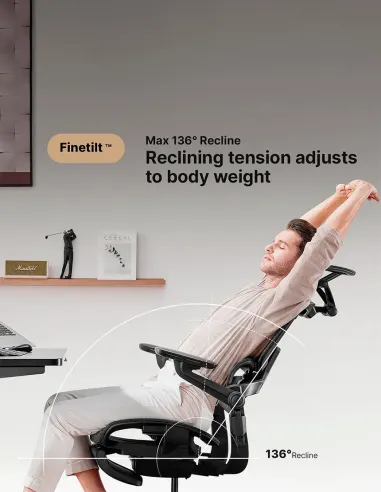 КРЕСЛО HINOMI H1 PRO V2 GREY, эргономичное - купить Киев, Днепр, Одесса, Львов, Харьков