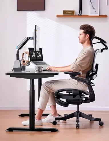 КРіСЛО HINOMI H1 PRO V2 GREY, ергономічне - купити Київ, Дніпро, Одеса, Львів, Харків