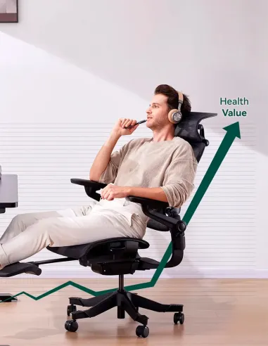 КРіСЛО HINOMI H1 PRO V2 GREY, ергономічне - купити Київ, Дніпро, Одеса, Львів, Харків